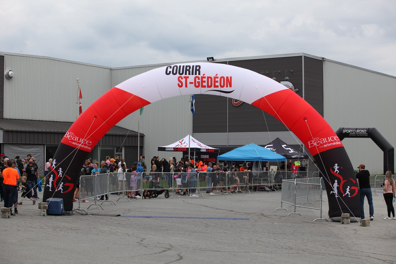 Plusieurs centaines de coureurs à la troisième édition de Courir Saint-Gédéon