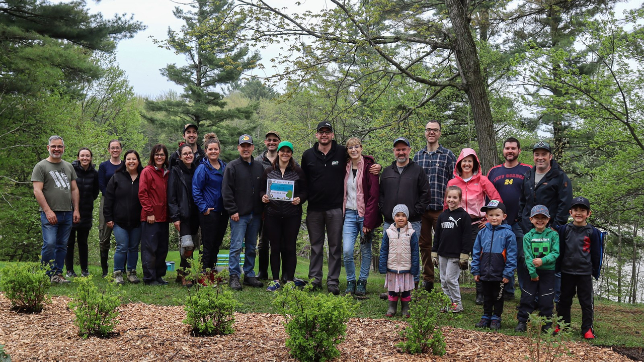 Saint-Lambert-de-Lauzon : un nouvel îlot de biodiversité inauguré 