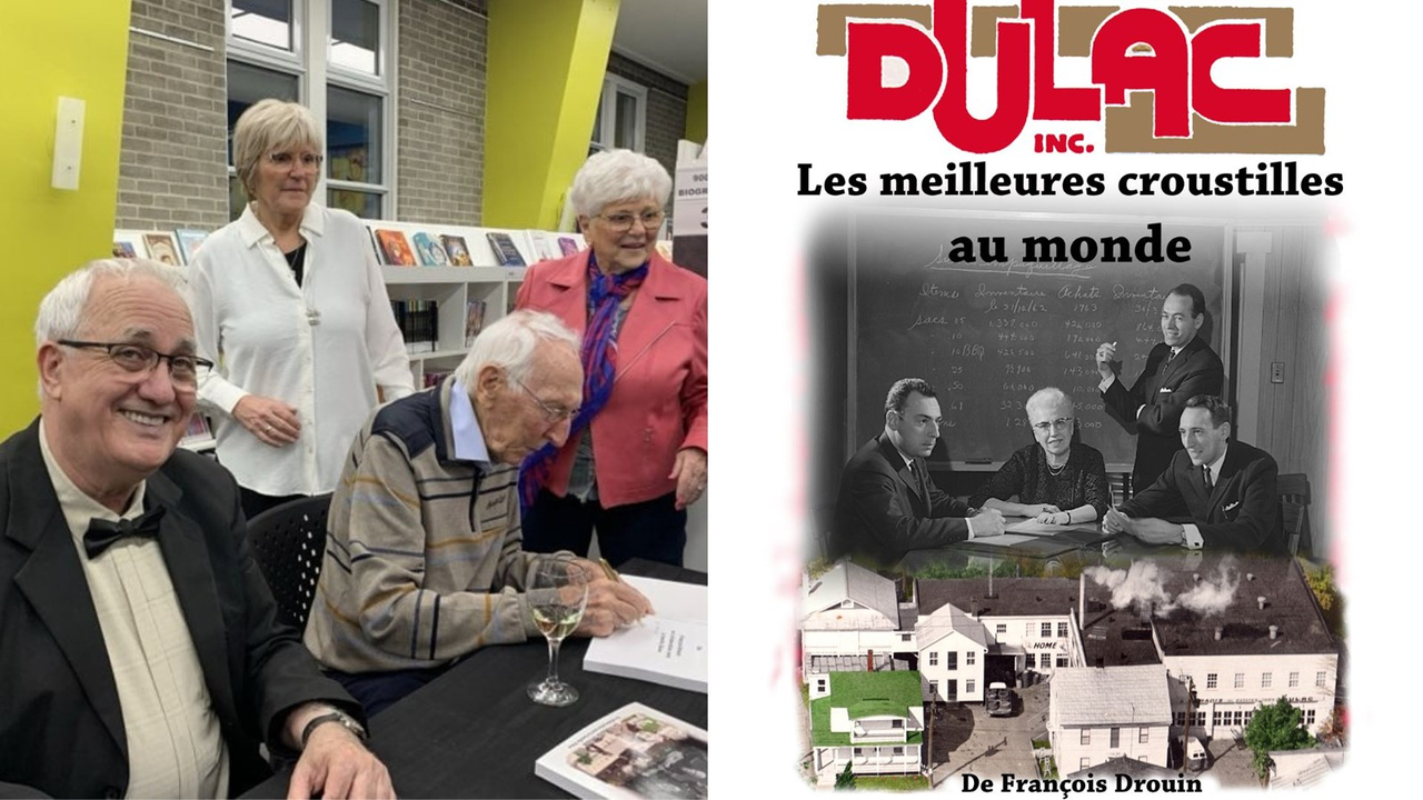Dulac inc, les meilleures croustilles au monde: le nouveau livre de François Drouin