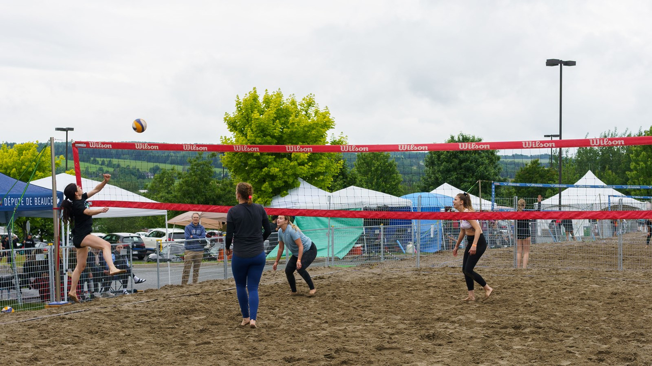 L’enthousiasme est là malgré la météo au Festival sportif de Sainte-Marie