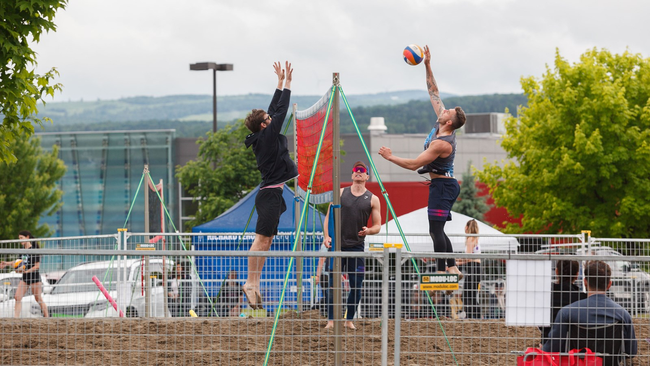 L’enthousiasme est là malgré la météo au Festival sportif de Sainte-Marie