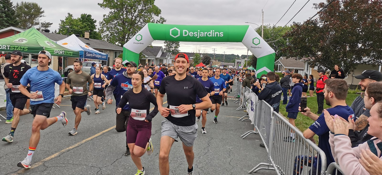Défi Beauceron de Saint-Prosper: plus de 1 600 participants à la ligne de départ