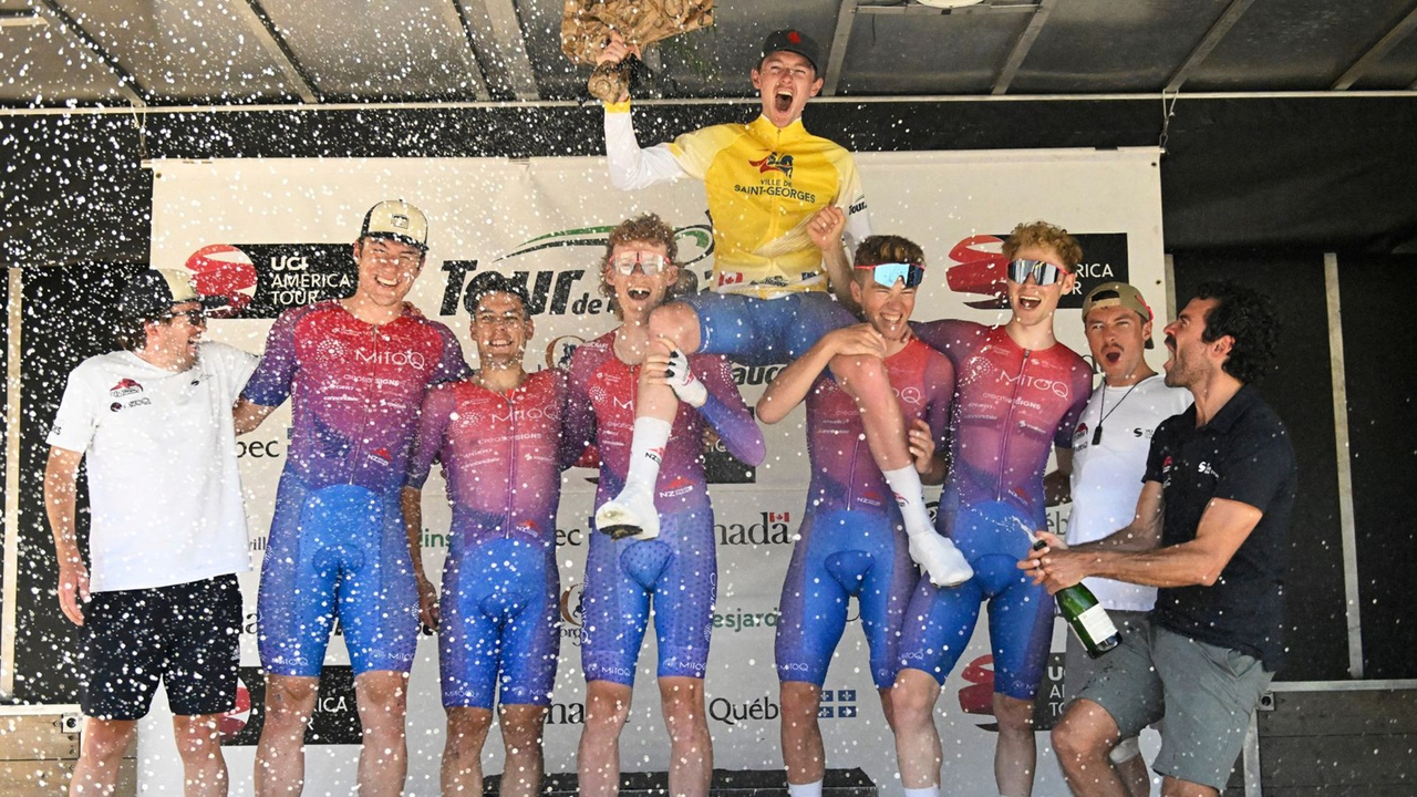 Josh Burnett est couronné champion du Tour de Beauce
