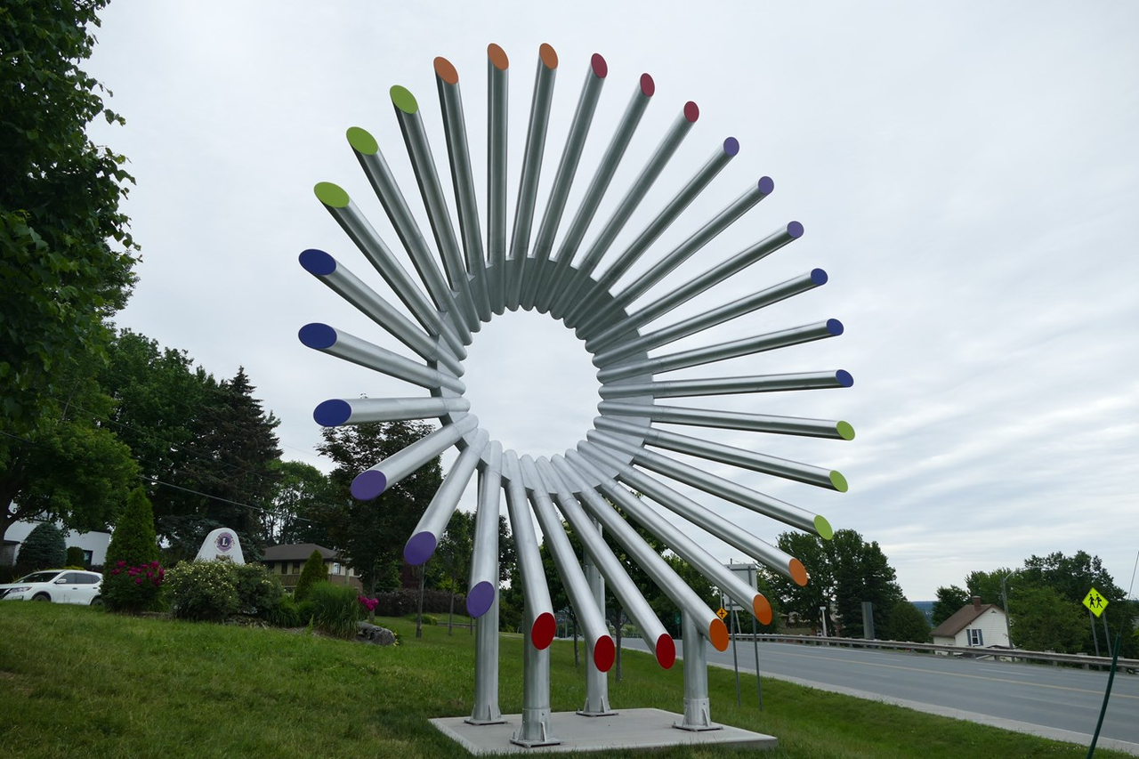 Beauce art: les sculpteurs achèvent leur travail