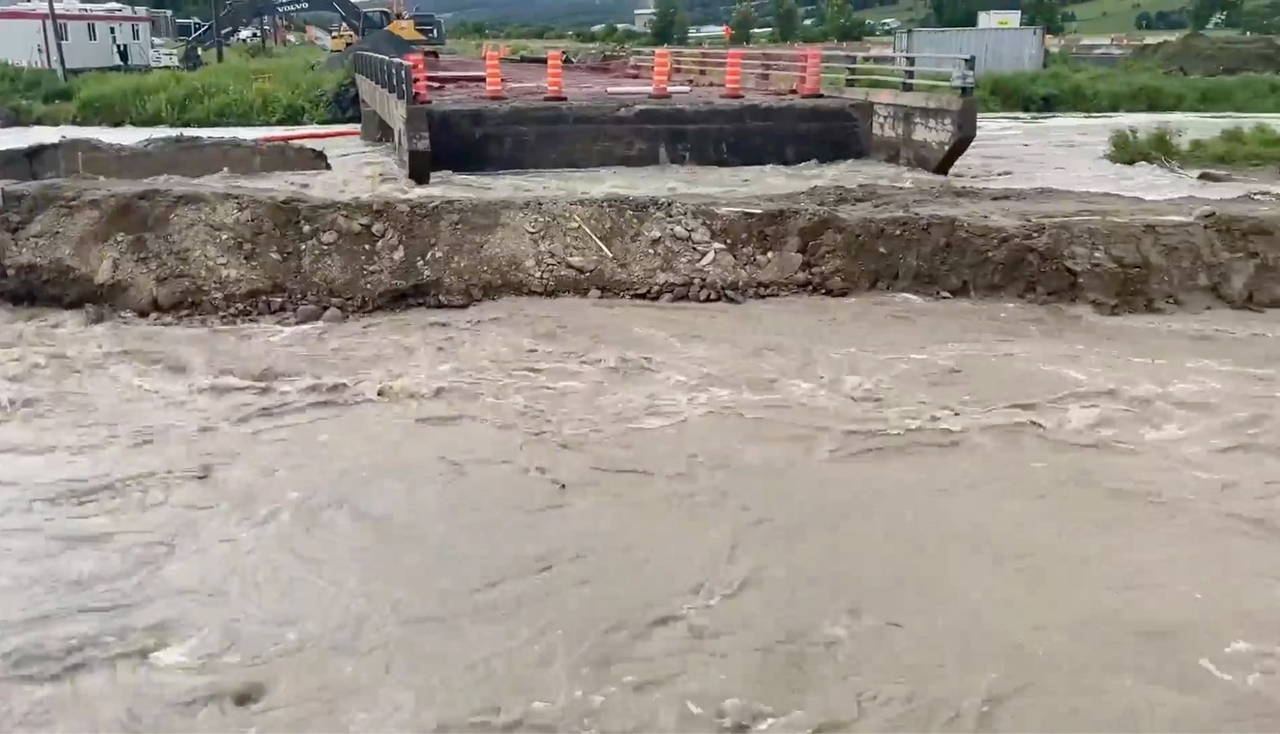 La rivière des Plante fait des dommages