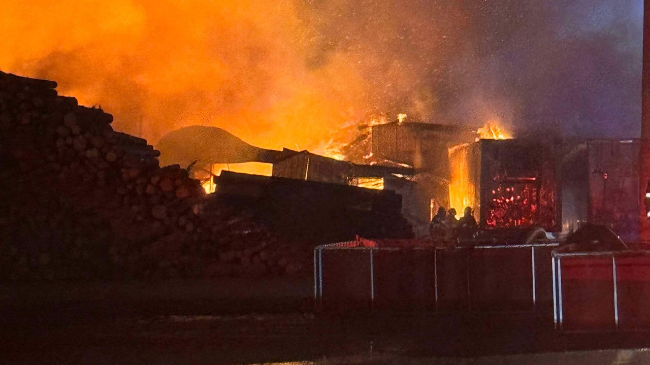 Un incendie majeur éclate à Saints-Anges