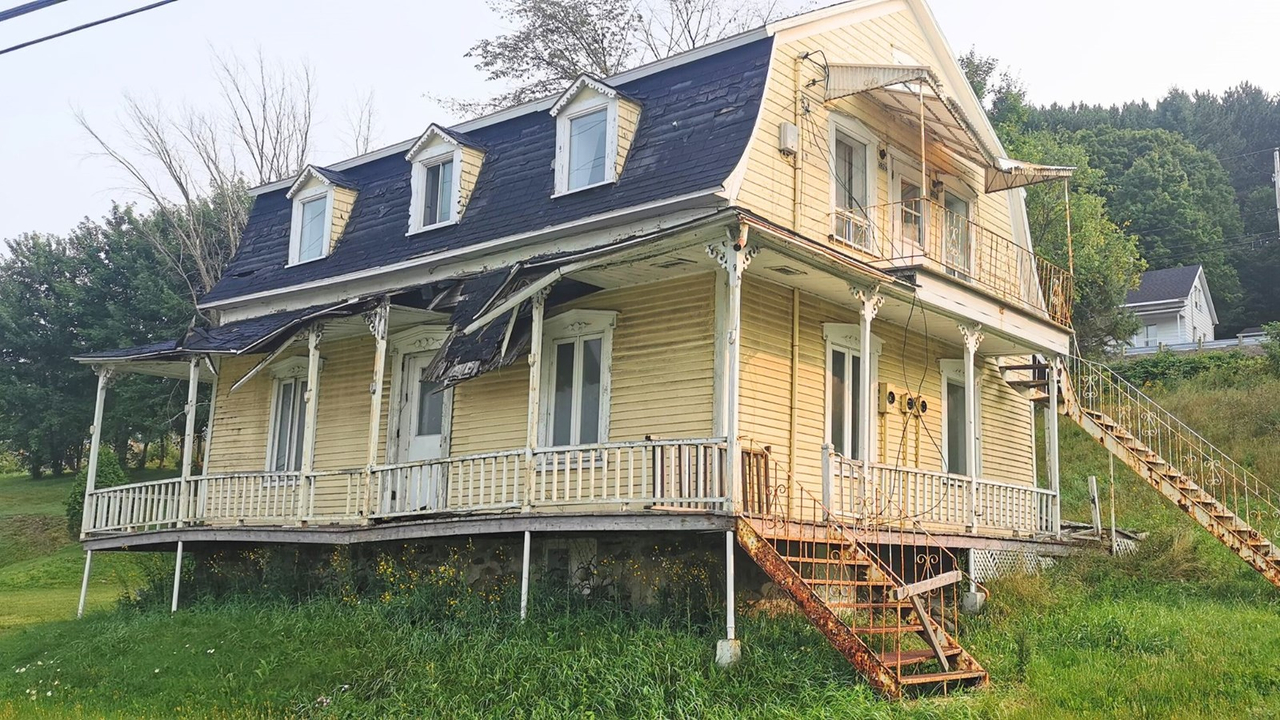 Maison délabrée à Beauceville: un citoyen réclame sa démolition