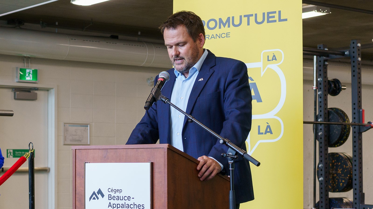 Jean-Philippe Vachon, directeur des études et de la vie étudiante, Cégep Beauce-Appalaches
