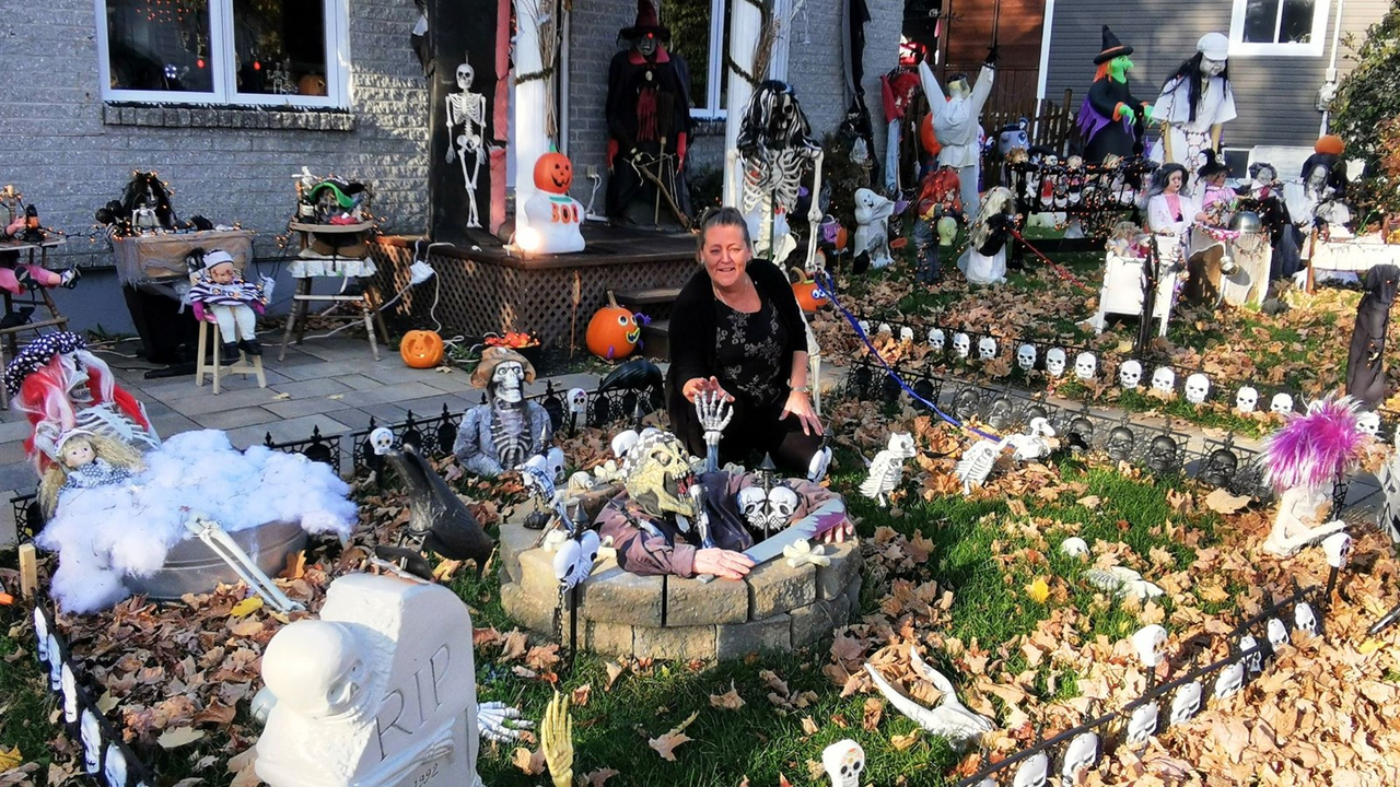 Nancy Vachon, une accro de la fête de l'Halloween