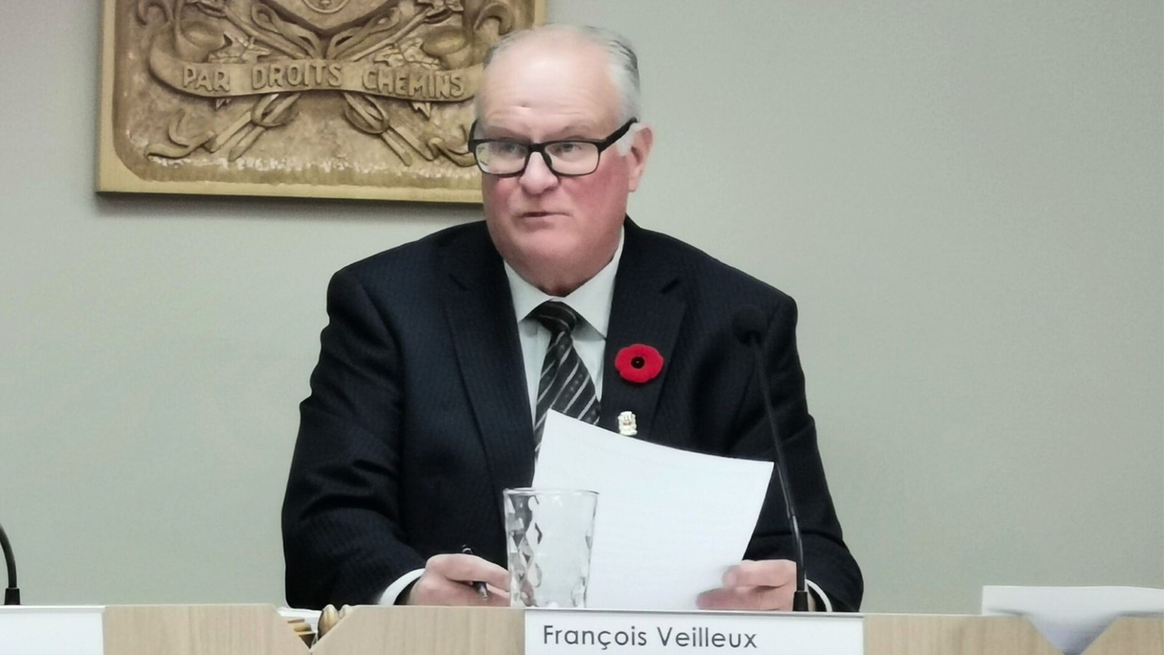Le maire de Beauceville, François Veilleux.
