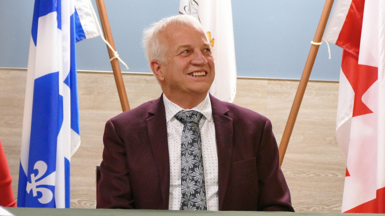 Le maire de Saint-Jules, Sylvain Cloutier.