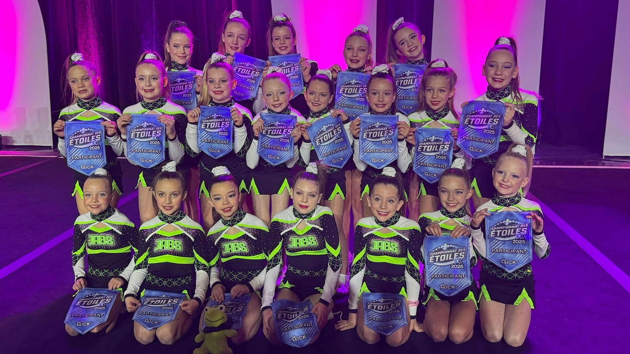 Les Jabs Cheerleading remportent quatre podiums