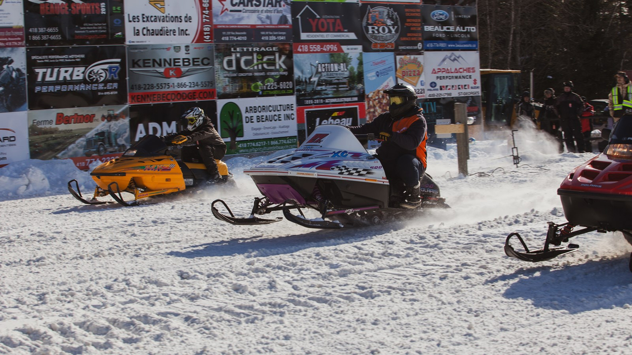 Retour en images sur les drags vintage du Club motoneige de Beauceville