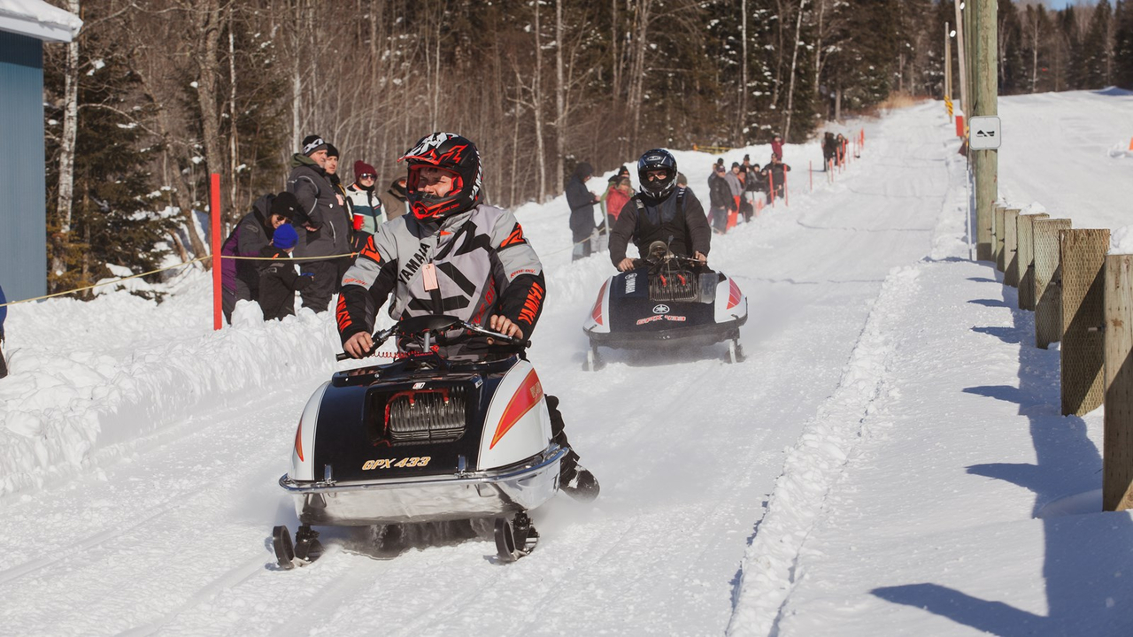 Retour en images sur les drags vintage du Club motoneige de Beauceville
