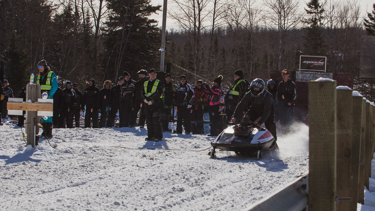 Retour en images sur les drags vintage du Club motoneige de Beauceville