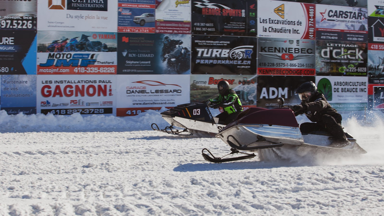 Retour en images sur les drags vintage du Club motoneige de Beauceville