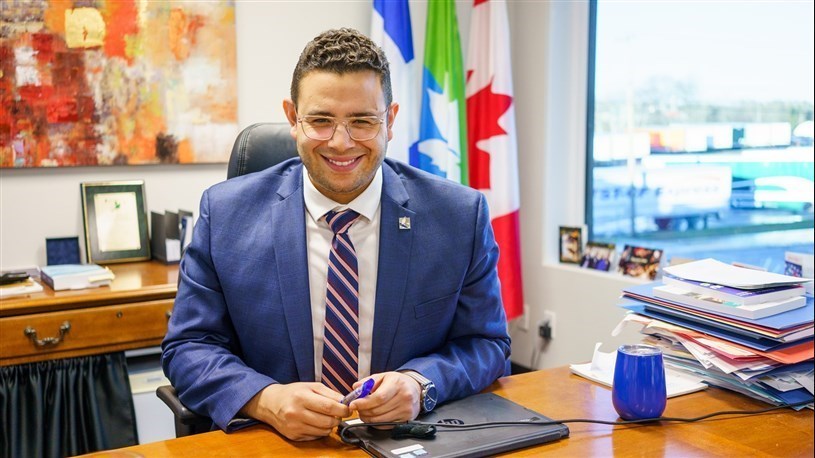 Samuel Poulin, député de Beauce-Sud