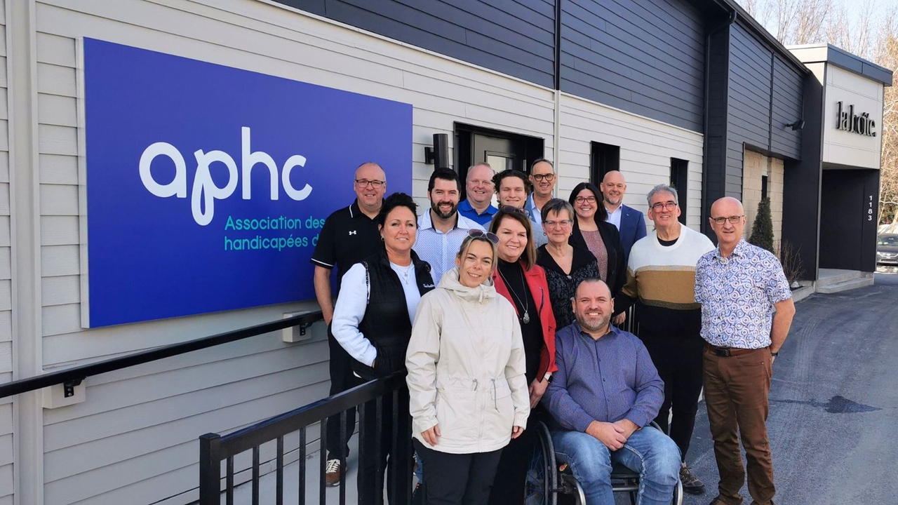 De nouveaux locaux pour l'Association des personnes handicapées de la Chaudière