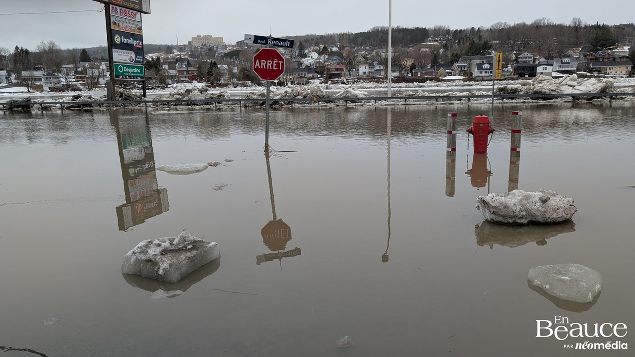 Beauceville et d’autres secteurs surveillent de près le niveau de la rivière