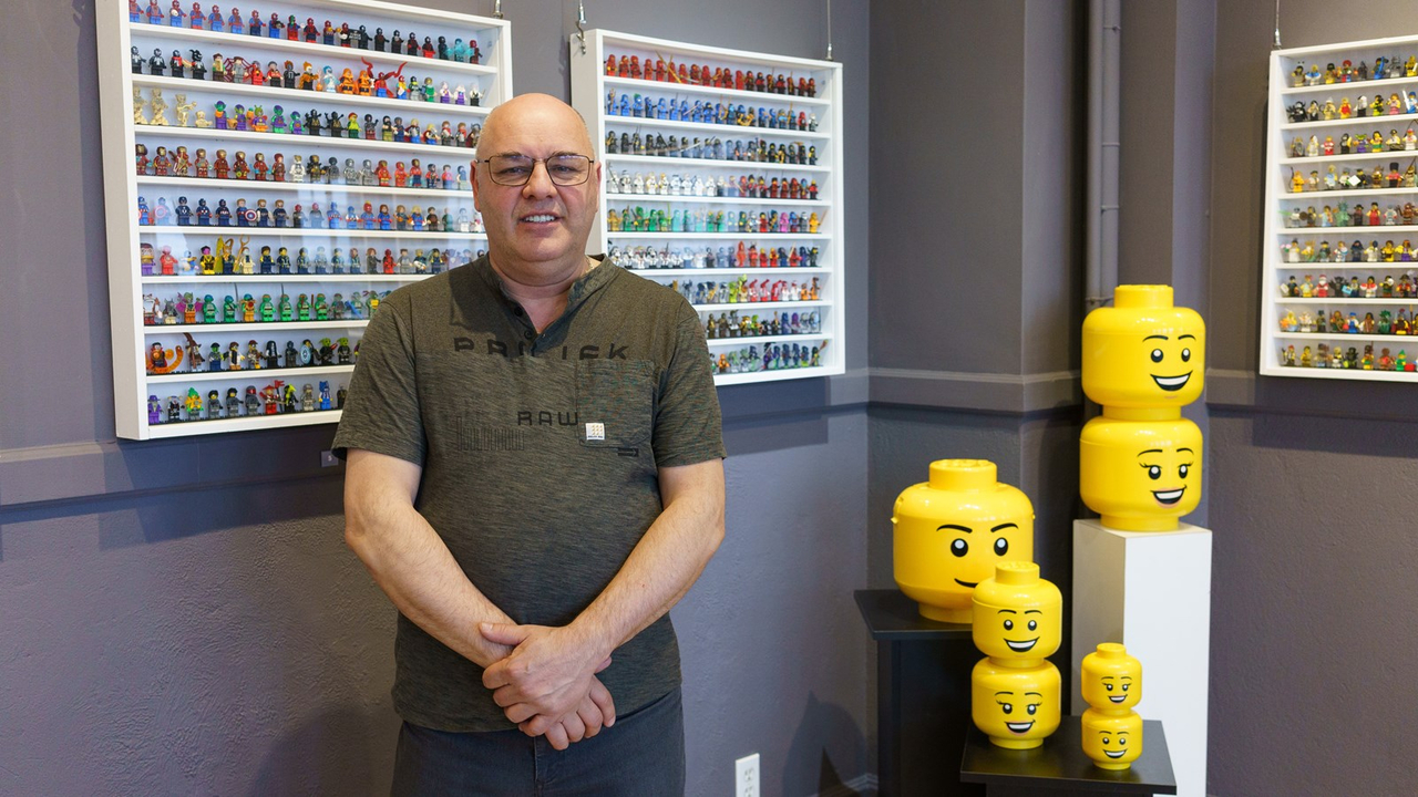 Le trésor de Martin Turcotte: des milliers de minifigurines Lego