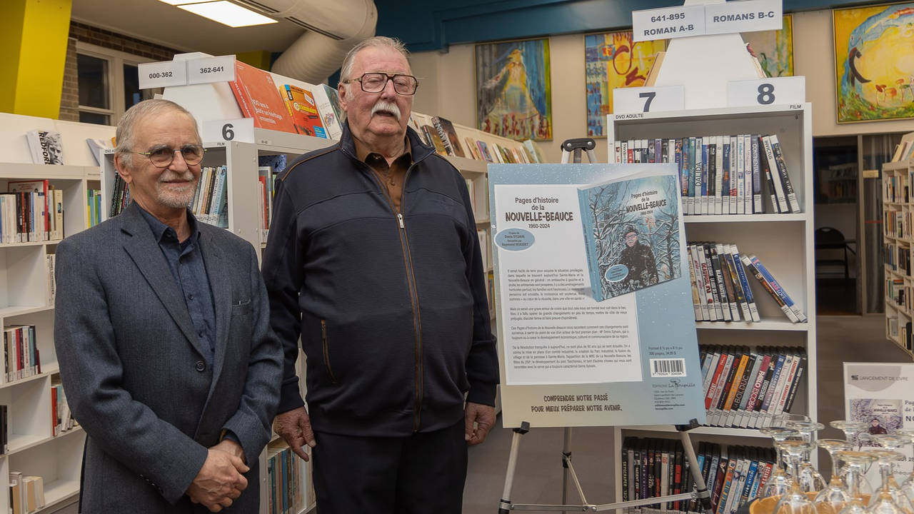 Raymond Beaudet et Denis Sylvain