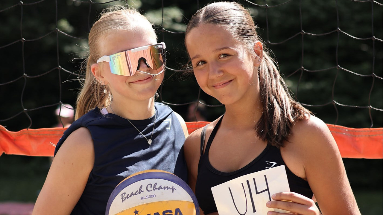 Liana Boily et Rose Labbé (2x2 U14)