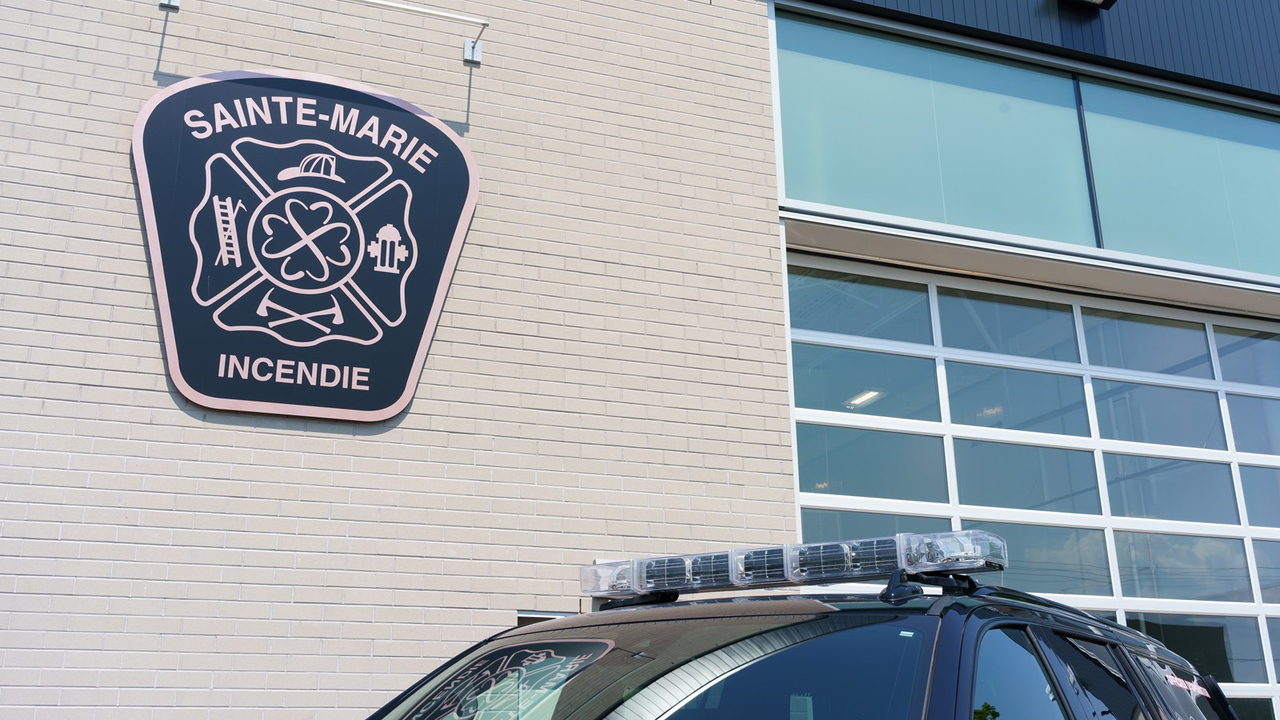 Sainte-Marie inaugure sa nouvelle caserne de pompiers