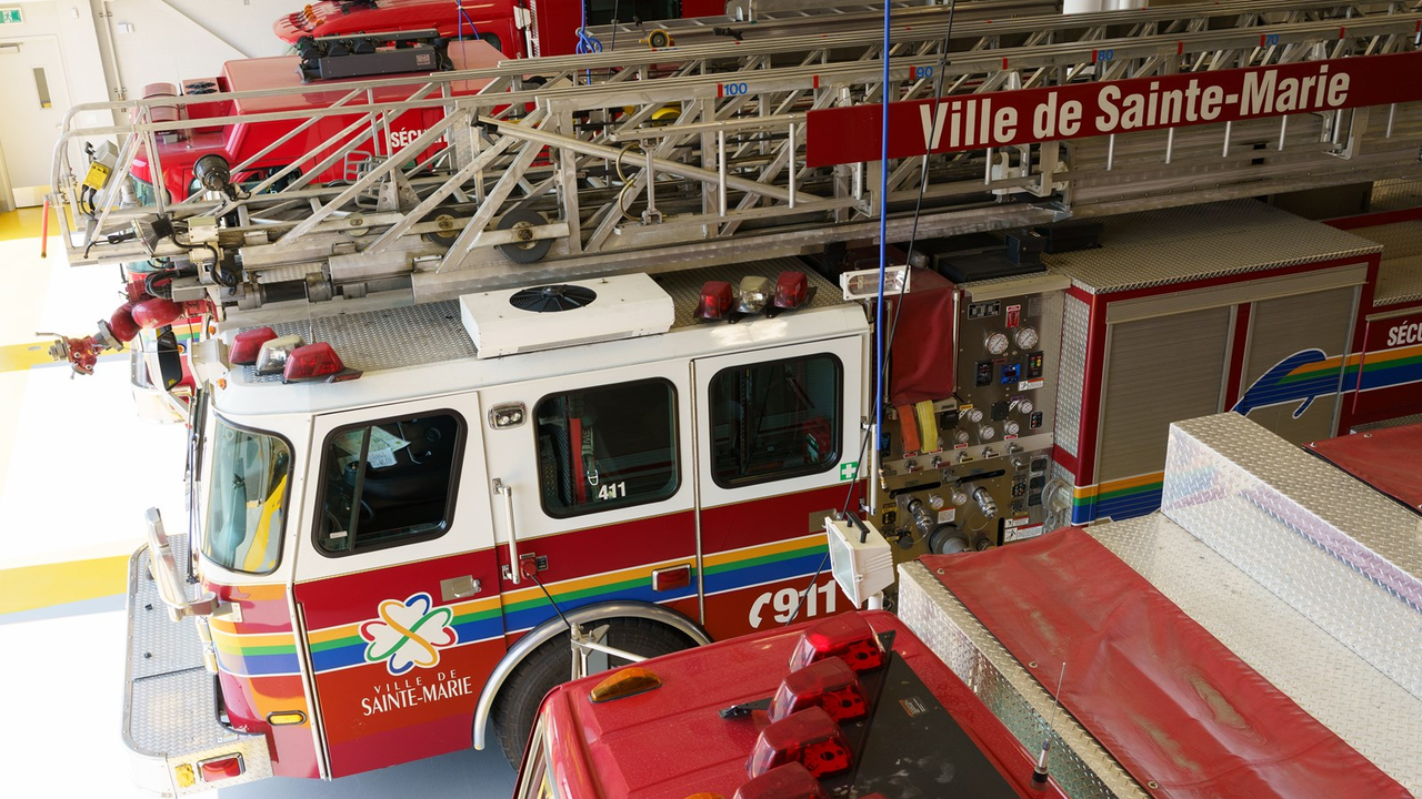 Sainte-Marie inaugure sa nouvelle caserne de pompiers
