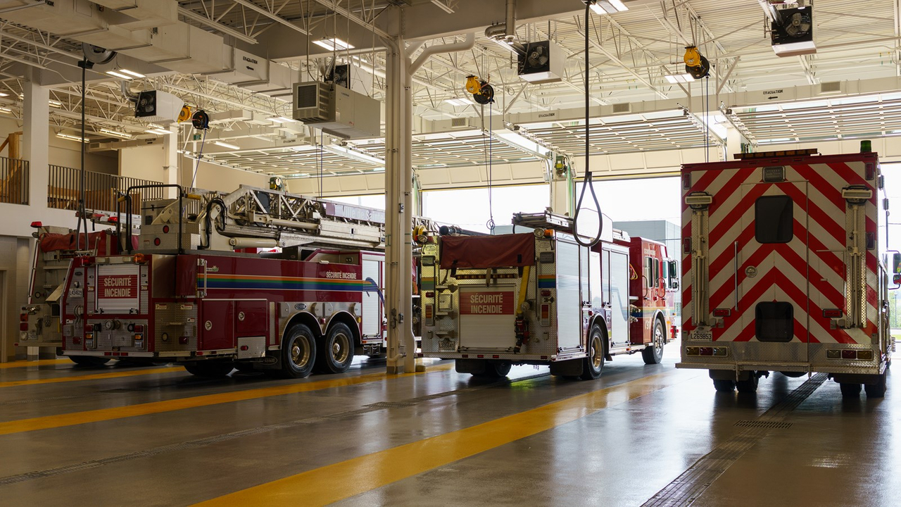Sainte-Marie inaugure sa nouvelle caserne de pompiers