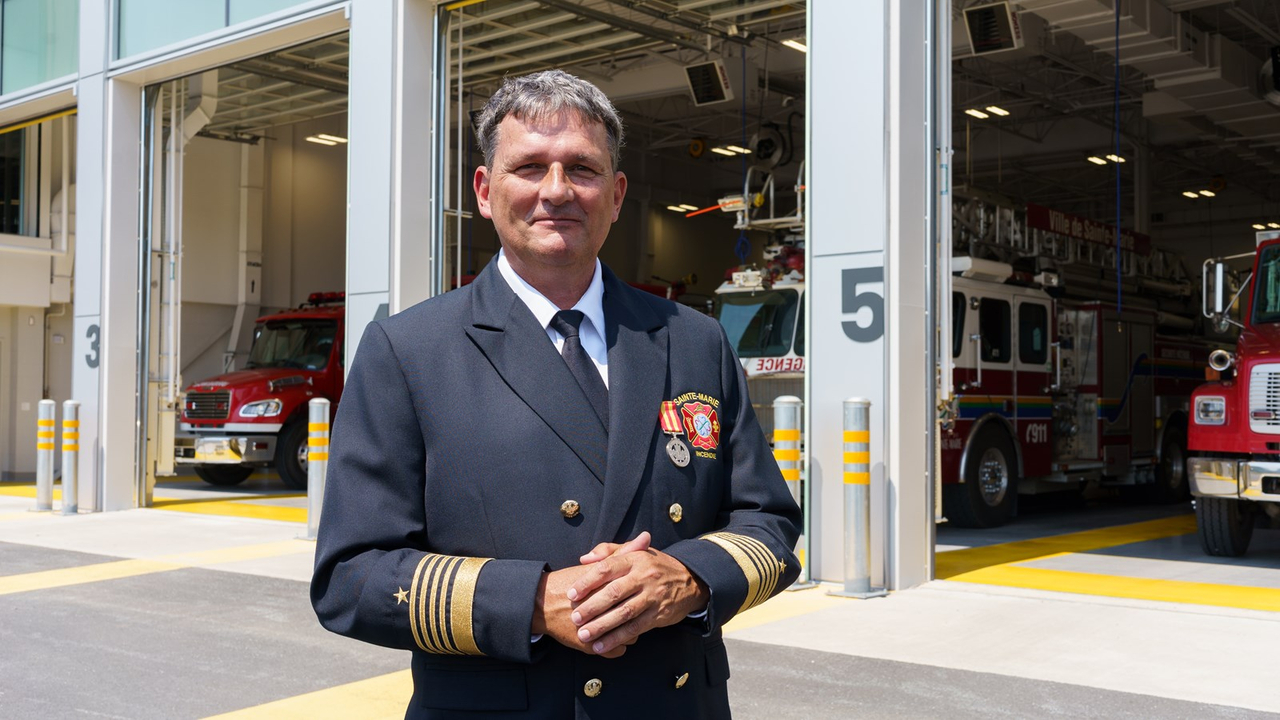Serge Fecteau, directeur du SSI de Sainte-Marie