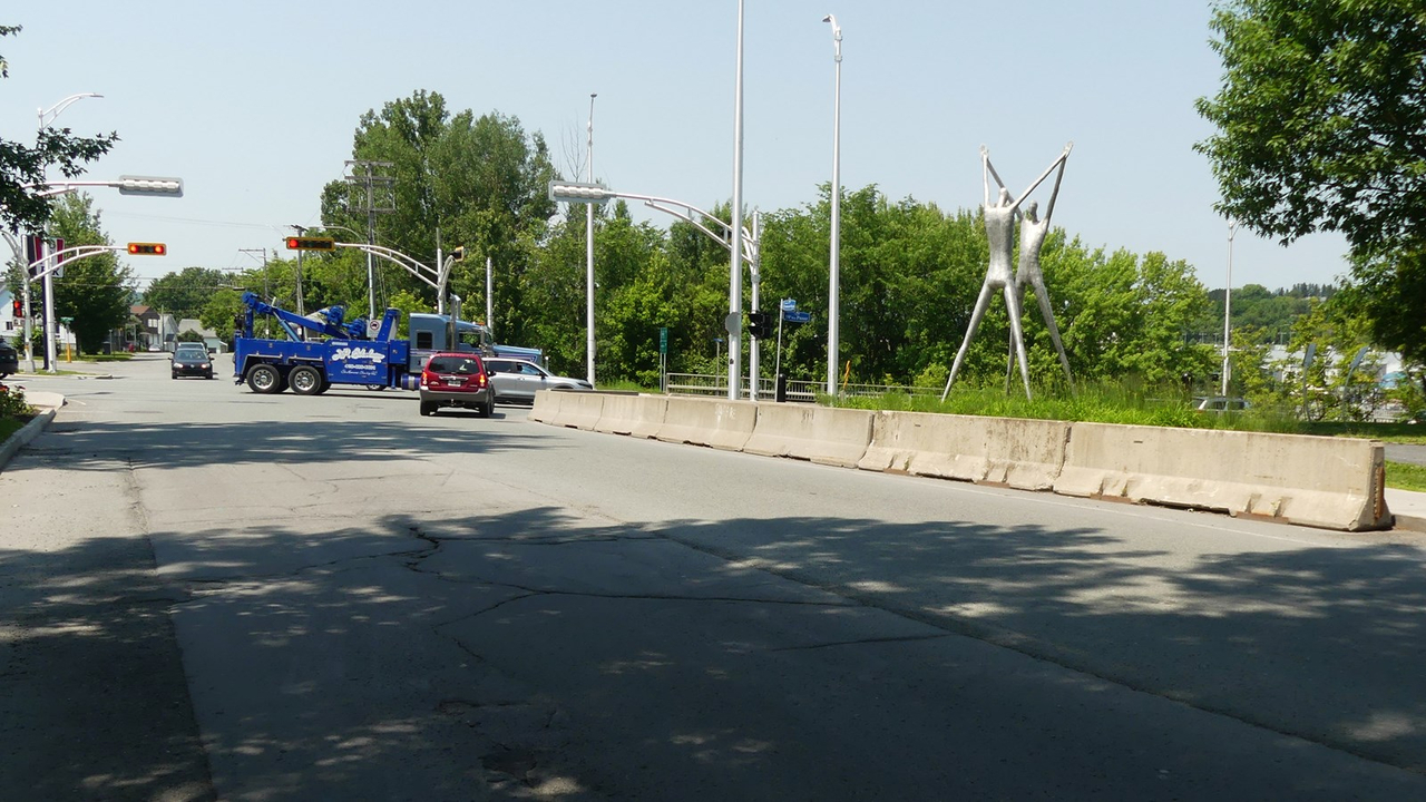 Saint-Georges: des travaux seront finalement effectués sur la voie de virage du pont
