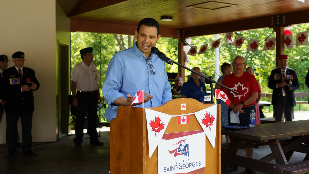 Samuel Poulin, député provincial de Beauce