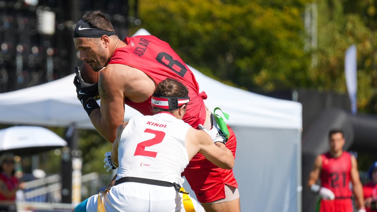 Anthony Auclair, lors du match face au Mexique ce dimanche
