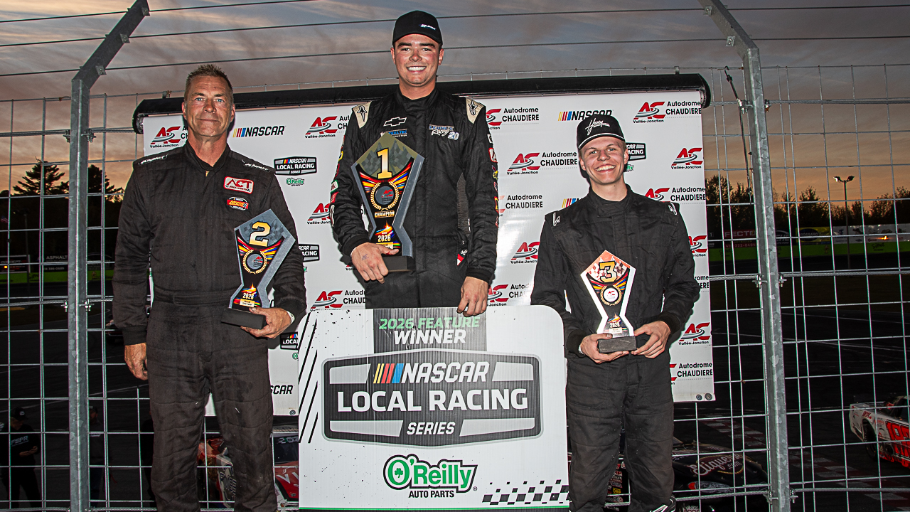 Podium Nascar Sportsman 26-09-2026