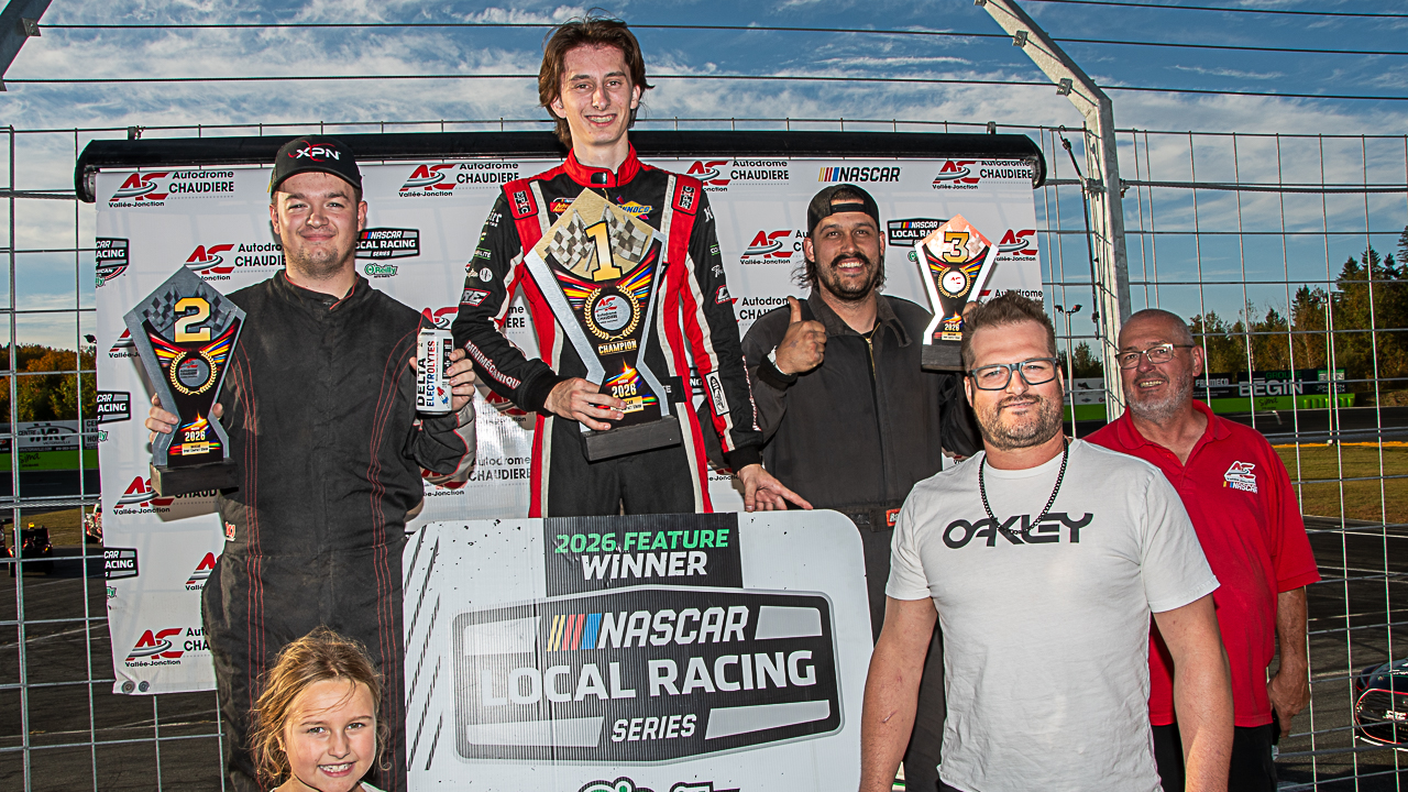 Podium Nascar Sport Compact Senior 26-09-2026