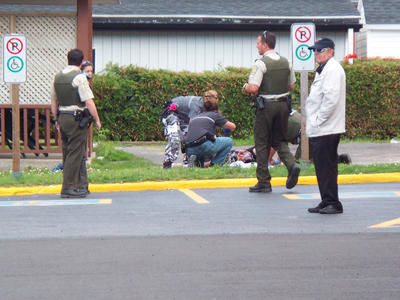 Un homme a été atteint d'un projectile à la jambe au terme d'une poursuite policière à St-Gabriel-de-Brandon dans Lanaudière, jeudi, en fin d'après-midi.1ER JUILLET 2010