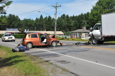 Vidéo : Deux blessés à Saint-Charles-Borromée
