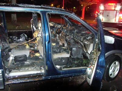 Une (autre) voiture passe au feu