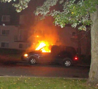 Une (autre) voiture passe au feu