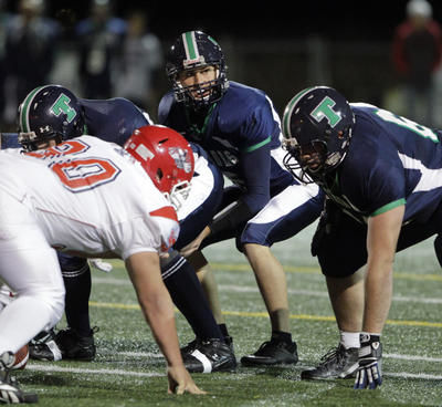 Les Triades de Lanaudière ont remporté une importante victoire de 39-0 contre les Cheminots de Saint-Jérôme le 2 octobre dernier. Photo : André Sirois