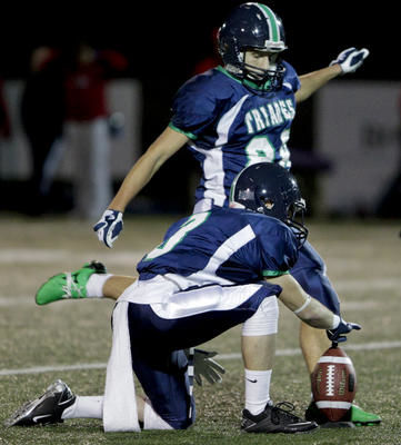 Les Triades de Lanaudière ont remporté une importante victoire de 39-0 contre les Cheminots de Saint-Jérôme le 2 octobre dernier. Photo : André Sirois