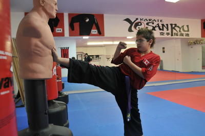 De vrais «karate kids»!