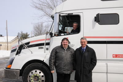 Un camion Volvo pour apprendre les rudiments du métie