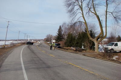 Grave accident sur la route 158