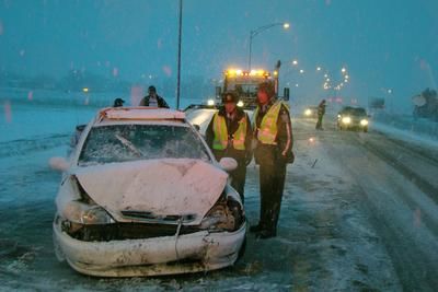 Cinq blessés dans un accident