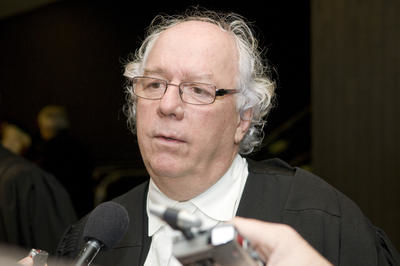 Me Andre Lapointe, avocat de la défense - 26 janvier 2010 (QMI-1001261339C.jpg)
