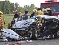 Un accident fait trois blessés à Saint-Alexis