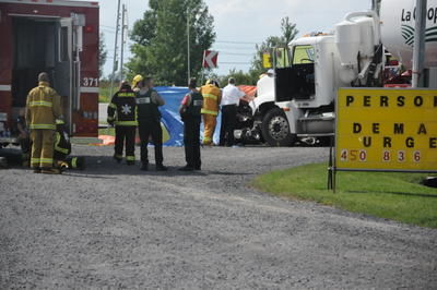 Grave accident sur la 158
