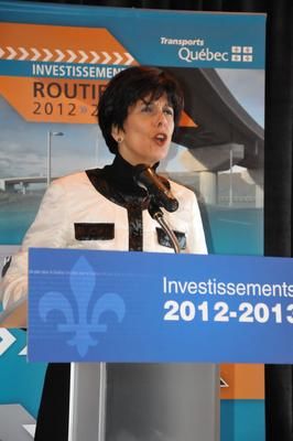 Québec investit 106 M$ dans le réseau routier