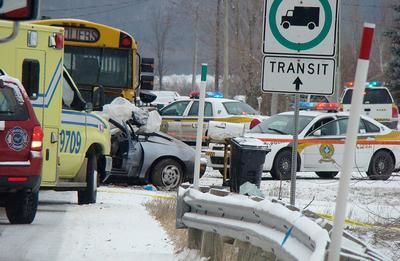 Le troisème passager de l'accident de Saint-Félix-de-Valois est toujours hospitalisé
